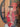 Geisha Print Wool Scarf